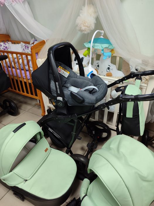 Коляска 2в1 и 3в1 из Экокожи