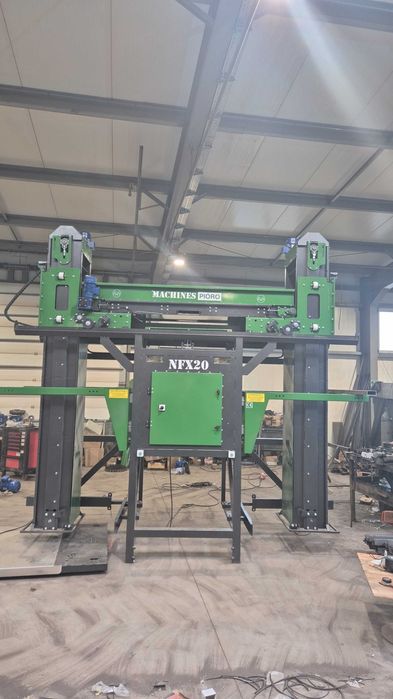 Napełniacz pionowy NFX PIÓRO skrzyniopalet bigbag automatyczny BILSMA