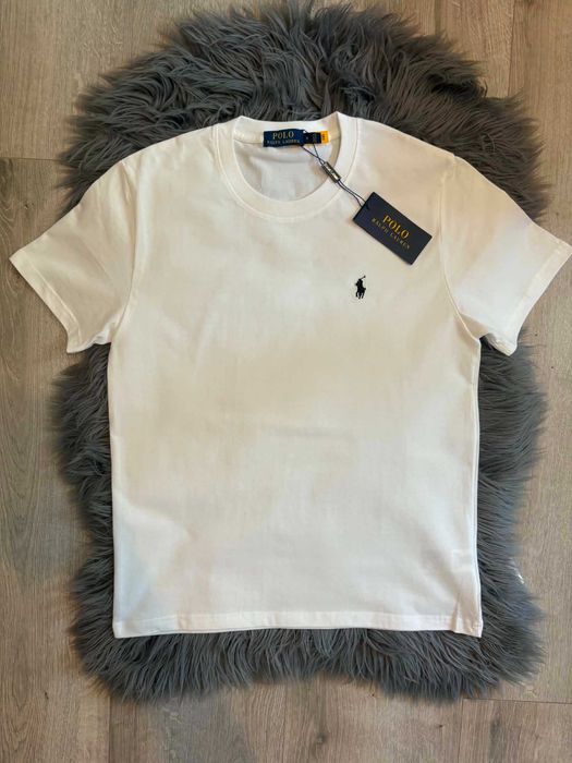 Koszulka Polo Ralph Lauren w klasycznym białym kolorze