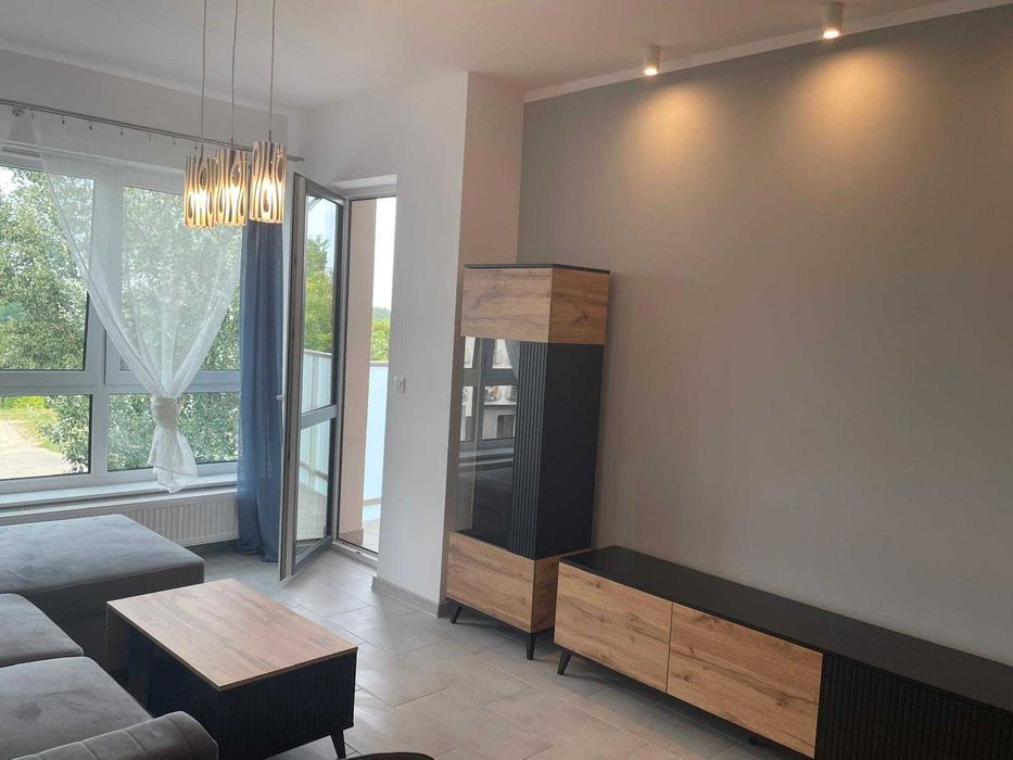 dwupokojowy apartament z widokiem na jezioro