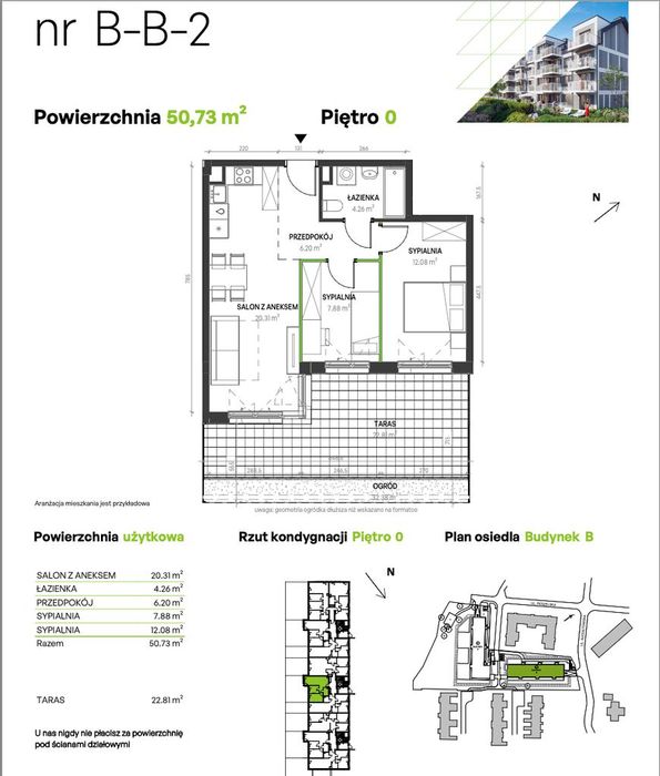 3 pok. 51 m. duży taras, ogródek, wykończone ul. Augustowska Wrocław
