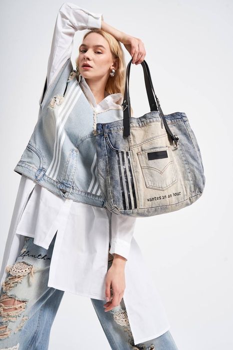 Dżinsowa Torebka Tw3