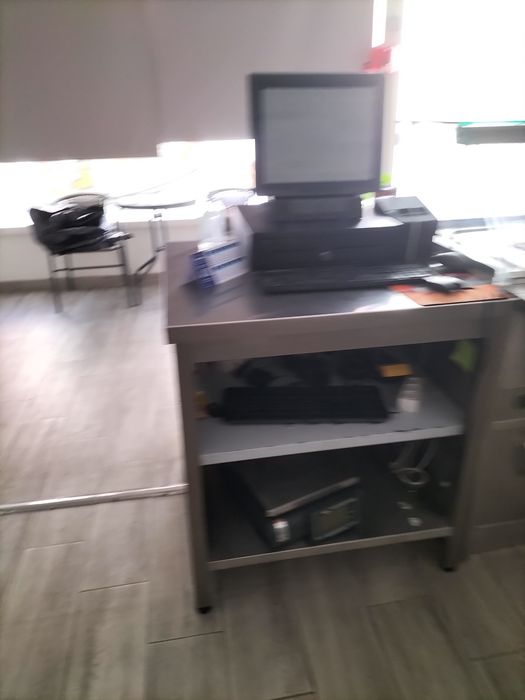 Máquina registadora (POS) com balança e impressora