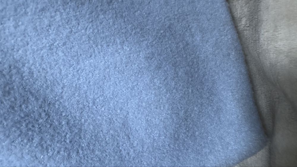 Błękitny plaszcz żakiet marynarka wełna 42