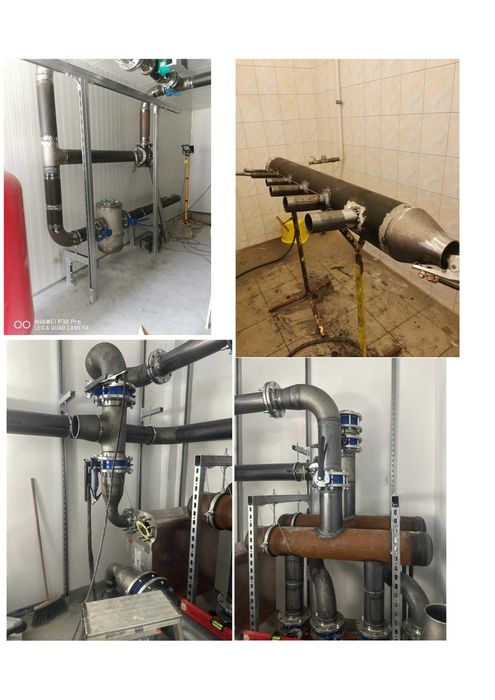 Usługi spawalnicze, hydrauliczne, izolowanie, konstrukcje, rurociągi