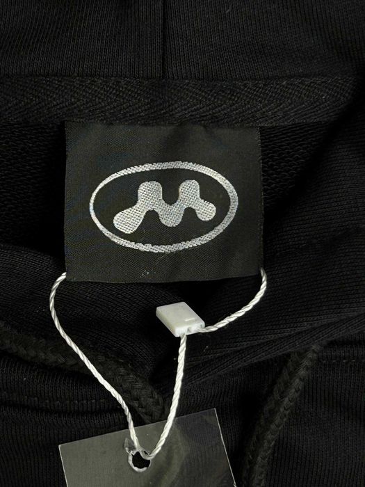 Худі Mowalola Atlanta Hooded Sweatshirt black кофта чорна худи