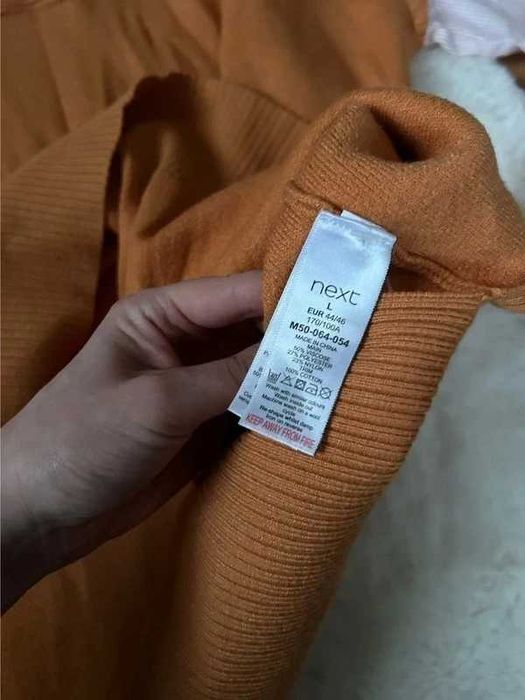 Sweter z wbudowaną koszulą NEXT L