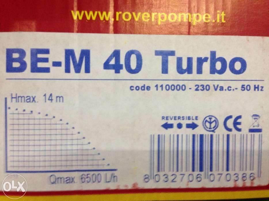 Motor trasfega M40 turbo