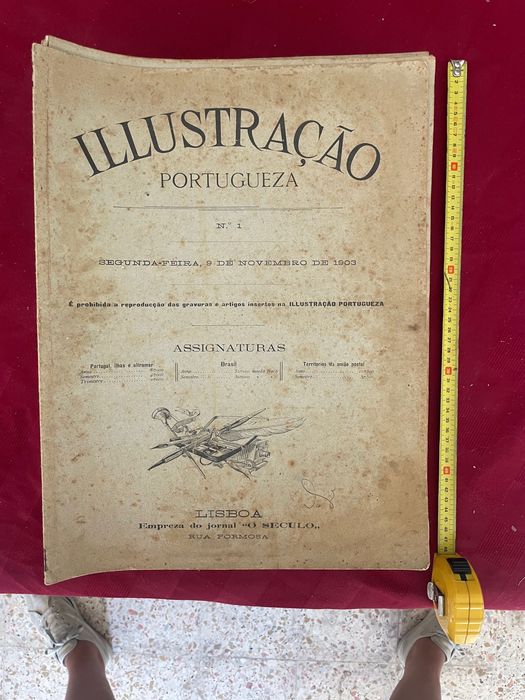 Revista "Ilustração Portuguesa" serie 1 (119 revistas)