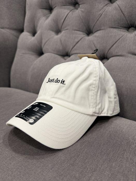 Кепка унісекс Nike U Club Cap U Cb Jdi L White FB5370-100 біла оригінал нова