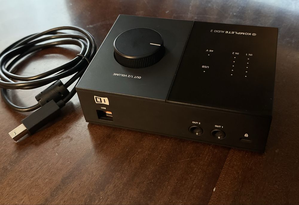 Native Instruments KOMPLETE AUDIO 2 — аудіоінтерфейс