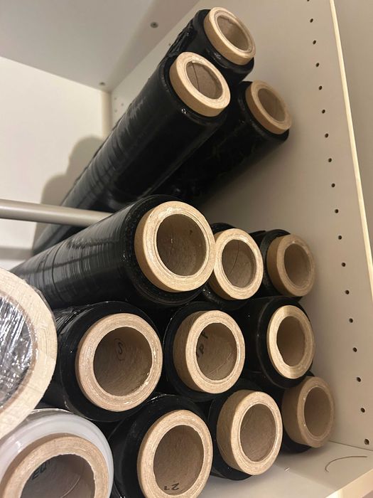 Rolos de película preta 50cm