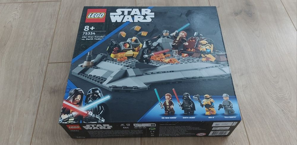 LEGO Star Wars 75334 Obi-Wan Kenobi kontra Darth Vader