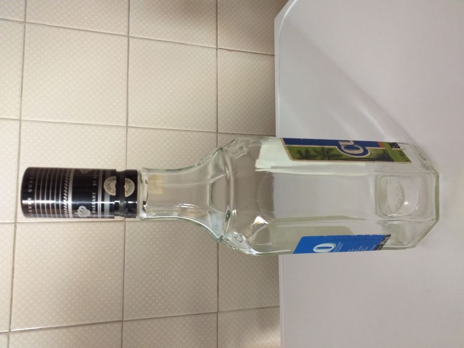 Empty Liqueur Bottle "Blue Curaçao"64729606741634123