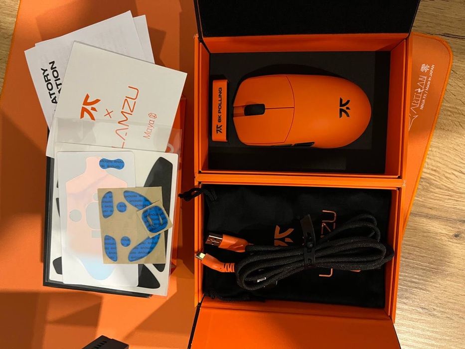 Мышка lamzu x fnatic 8k