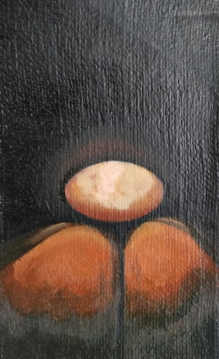 Obrazy olejne 2 sztuki Lampa i Poświata