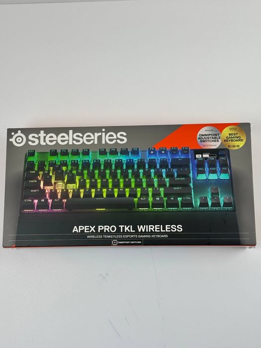 Бездротова клавіатура SteelSeries Apex Pro TKL Wireless (64865)