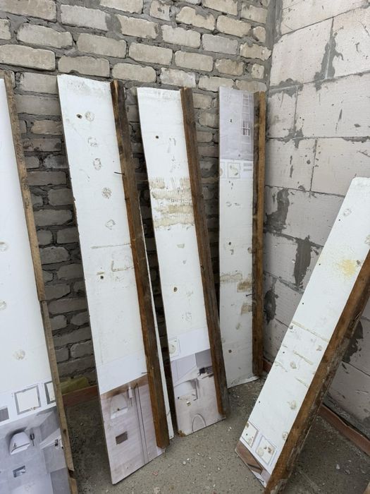 ДВП (б/в) з опалубки, готові до роботи