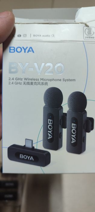 Петлички Boya BY-V20