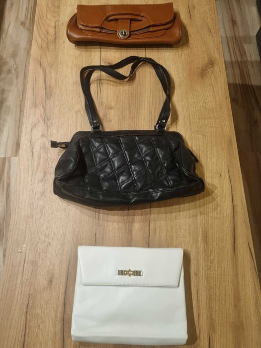 Torebka damska - biała, L.CREDI -super jakość, gratis dodaję dwie inne