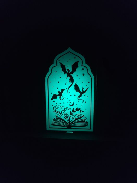 Book nook Fourth Wing Fantasy