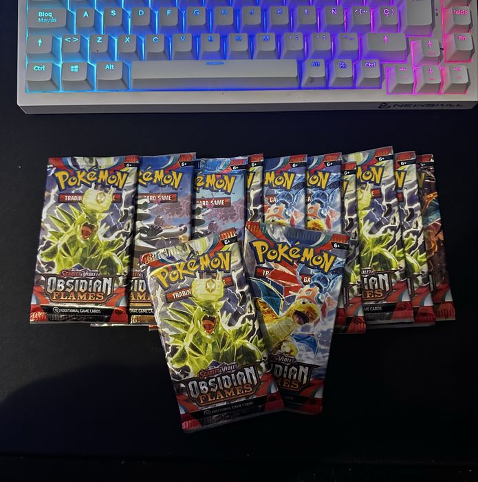12 Boosters Obsidian Flames