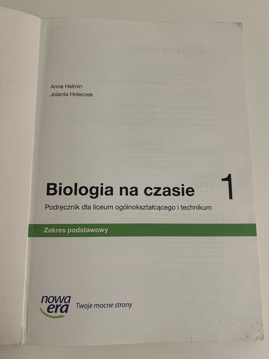 Biologia na czasie 1