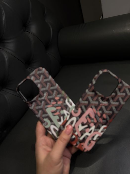 Чехол GOYARD GRAFFITI на iPhone 16 Pro Max