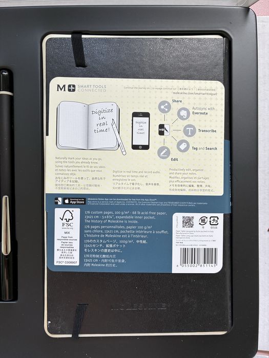 Moleskine smart writing set