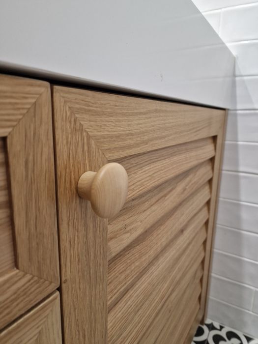 Puxadores de madeira