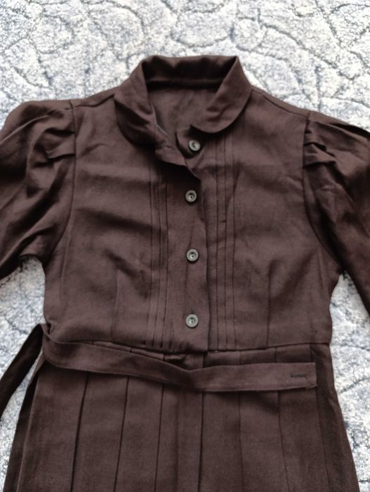 Шкільна форма часів срср, довжина 80см, нова, фартух шкільний, новий