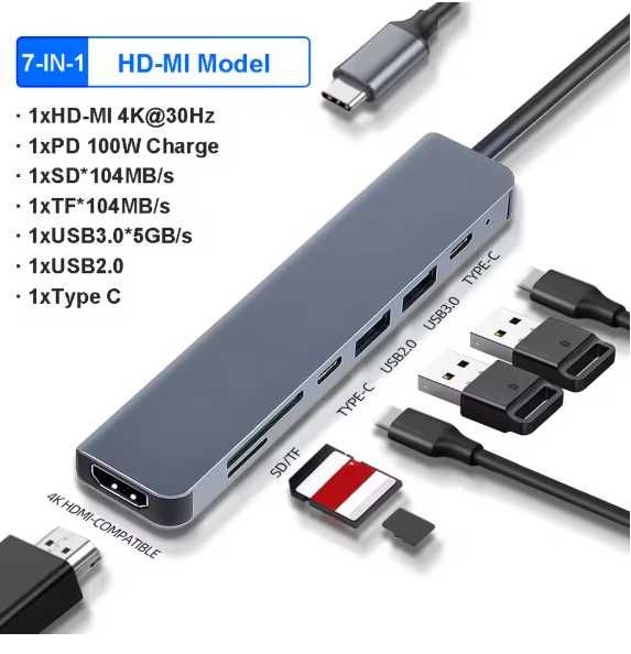 Adaptador USB - C