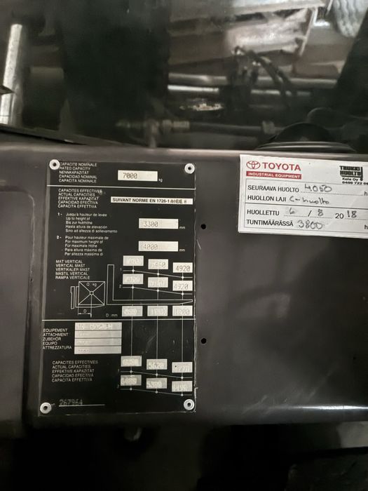 Wózek widłowy widlak Manitou MC 70