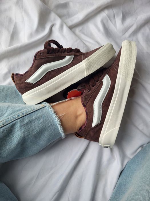 ТОП! Vans KNU Skool Brown White 36 - 41