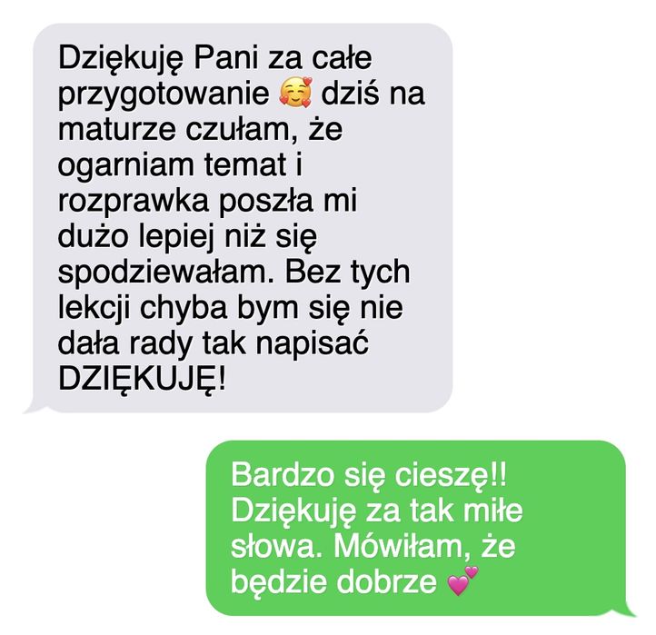 Korepetycje język polski matura egzamin ósmoklasisty online pomoc