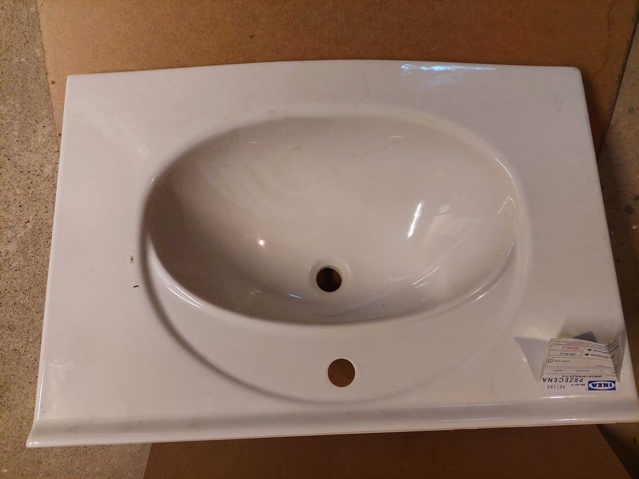Umywalka ceramiczna IKEA ORREVIK 75x50 cm – NOWA, OKAZJA!