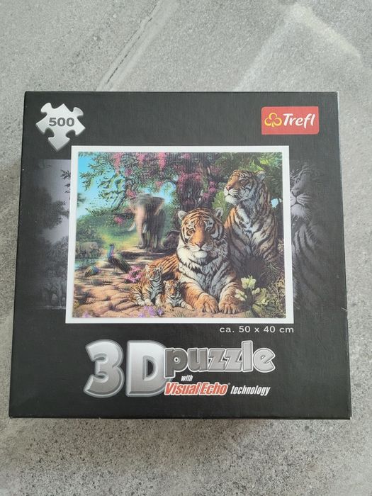 Puzzle 3D 500 sztuk