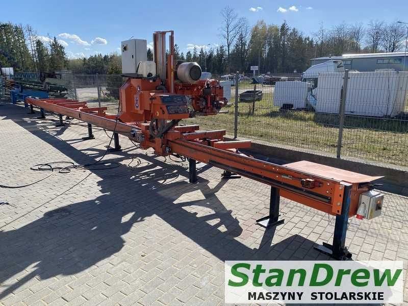 Trak taśmowy Wood-Mizer LT 70 z hydrauliką i korowarką 13m