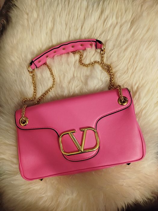 Розовая Сумка Valentino garavani