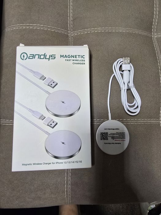 Магнітний швидкий бездротова зарядний пристрій для iPhone 12/13/14/15/