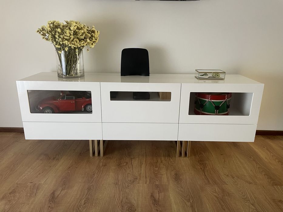 Consola TV branco lacado64584764198018124