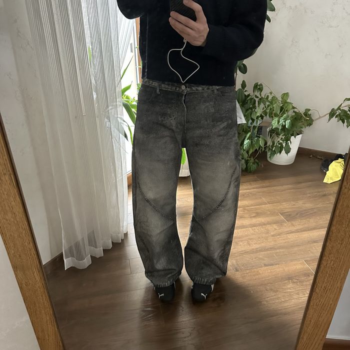 Baggy washed racer acne studios y2k широкие оверсайз джинсы широкі реп