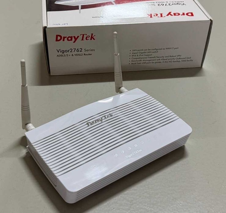 Router DrayTek Vigor2762ac – ADSL2+/VDSL2 | Dual Band