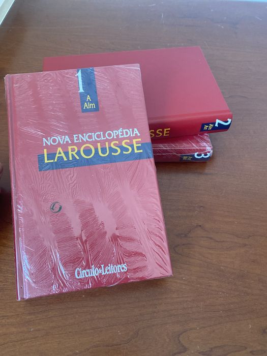 Coleçao Nova Enciclopédia LAROUSSE incompleta (1,2 e 3)