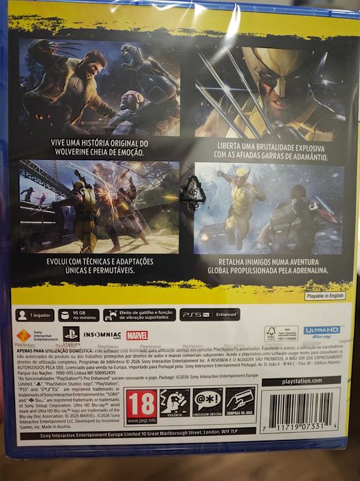 Marvel's Wolverine PS5 Selado oferta DLC
