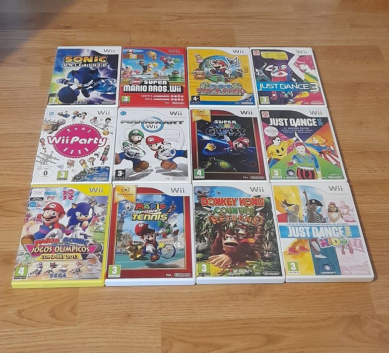 Jogos Wii Nintendo Wii/Wii U (Originais,Completos)