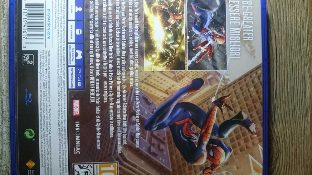 Spiderman PS4 Playstation 4 angielska gta marvel minecraft lego