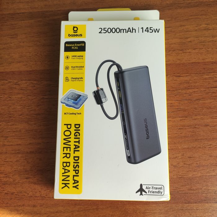 Повербанк BASEUS  Enerfill  FC 41  25000mah 145w.