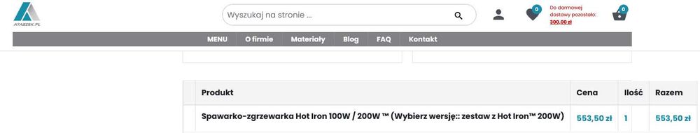 Spawarko-zgrzewarka Hot Iron 200W