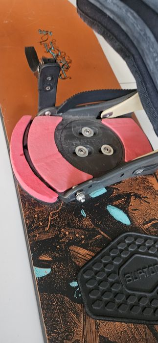 Deska snowboard Burton 148 cm buty Burton 42